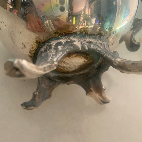 VTG Wm Rogers Silver Plate Creamer Dish - Picture 3 of 11